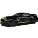 Cochesdemetal.es 2023 Ford Mustang Shelby GT500-H Negro/Dorado 1:18 Solido S1805910