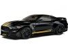 Cochesdemetal.es 2023 Ford Mustang Shelby GT500-H Negro/Dorado 1:18 Solido S1805910
