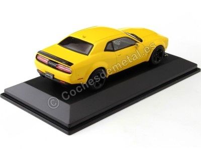 Cochesdemetal.es 2018 Dodge Challenger SRT Demon V8 6.2L Amarillo Brillante 1:43 Solido S4310308 2