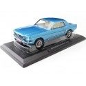 Cochesdemetal.es 1965 Ford Mustang Coupe Hard Top Turquesa Metalizado 1:18 Norev 182800