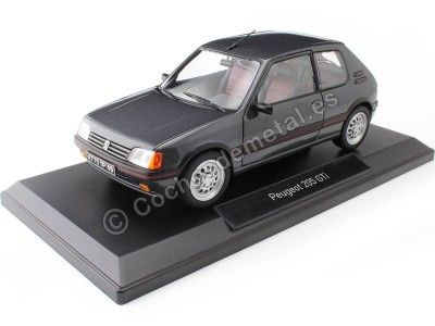 Cochesdemetal.es 1988 Peugeot 205 GTI 1.6 Gris Grafito 1:18 Norev 184845