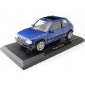 Cochesdemetal.es 1992 Peugeot 205 GTi 1.9 Con Techo Solar Azul Miami Metalizado 1:18 Norev 184844
