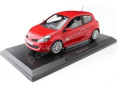 Cochesdemetal.es 2006 Renault Clio RS Rojo Toro 1:18 Norev 185252