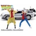 Cochesdemetal.es Set 2 Figuras de Resina Doctor Emmett Doc + Marty Mcfly "Regreso al Futuro" 1:24 Triple-9 24001 24002