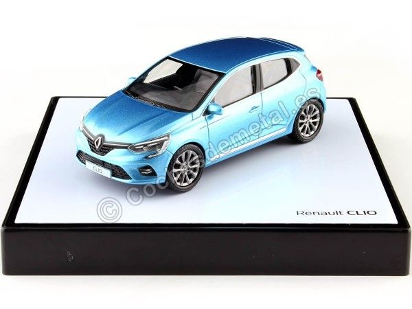 Cochesdemetal.es 2019 Renault Clio V Azul Metalizado 1:43 Norev 40637