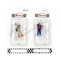 Cochesdemetal.es Set 2 Figuras de Resina Doctor Emmett Doc + Marty Mcfly "Regreso al Futuro" 1:43 Cartrix CTPL001 CTPL002