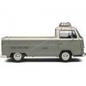 Cochesdemetal.es 1968 Volkswagen VW T2 Pick-up Gris / Blanco 1:18 Solino S1809402