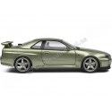 CARSDEMETAL.ES 1999 Nissan Skyline GT-R (R34) Metallic Green 1:18 Solid S1804308