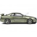 Cochesdemetal.es 1999 Nissan Skyline GT-R (R34) Verde Claro Metalizado 1:18 Solido S1804308
