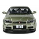 CARSDEMETAL.ES 1999 Nissan Skyline GT-R (R34) Metallic Green 1:18 Solid S1804308