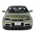 Cochesdemetal.es 1999 Nissan Skyline GT-R (R34) Verde Claro Metalizado 1:18 Solido S1804308