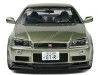 CARSDEMETAL.ES 1999 Nissan Skyline GT-R (R34) Metallic Green 1:18 Solid S1804308