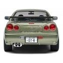 CARSDEMETAL.ES 1999 Nissan Skyline GT-R (R34) Metallic Green 1:18 Solid S1804308