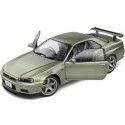 CARSDEMETAL.ES 1999 Nissan Skyline GT-R (R34) Metallic Green 1:18 Solid S1804308