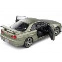 CARSDEMETAL.ES 1999 Nissan Skyline GT-R (R34) Metallic Green 1:18 Solid S1804308