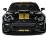 Cochesdemetal.es 2023 Ford Mustang Shelby GT500-H Negro/Dorado 1:18 SOLLO S1805910