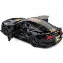 Cochesdemetal.es 2023 Ford Mustang Shelby GT500-H Negro/Dorado 1:18 SOLLO S1805910