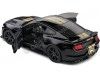 Cochesdemetal.es 2023 Ford Mustang Shelby GT500-H Negro/Dorado 1:18 SOLLO S1805910