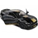 Cochesdemetal.es 2023 Ford Mustang Shelby GT500-H Negro/Dorado 1:18 SOLLO S1805910