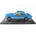 Cochesdemetal.es 1965 Ford Mustang Coupe Hard Top Turquesa Metalizado 1:18 Norev 182800