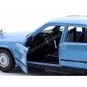 Cochesdemetal.es 1987 Mercedes-Benz 190e 2.6 (W201) Blue Diamond 1:24 Bburago 21103