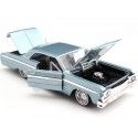 Cochesdemetal.es 1964 Chevrolet Impala Coupe Azul Metalizado 1:24 Motor Max 73259