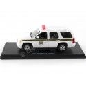 Cochesdemetal.es 2010 Chevrolet Tahoe Absaroka County Shérifs Department Blanco 1:43 Greenlight 86624