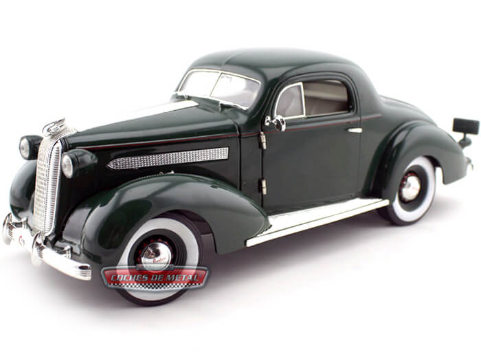 1936 Pontiac Deluxe Verde Metalizado 1:18 Signature Models 18106