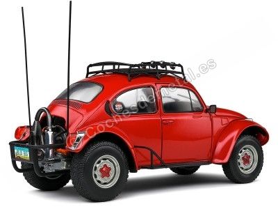 Cochesdemetal.es 1975 Volkswagen VW Beetle Escarabajo "Baja Bug" Rojo 1:18 Solido S1809602 2