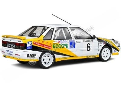 Cochesdemetal.es 1991 Renault 21 R21 Turbo Nº6 Rats/Bourdaud Rally Charlemagne 1:18 Solido S1807704 2