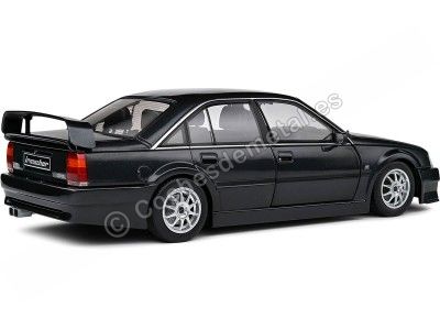 Cochesdemetal.es 1990 Opel Omega Evo 500 Gris Plata Astral Metalizado 1:18 Solido S1809701 2