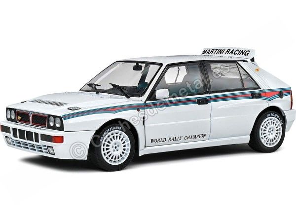 Cochesdemetal.es 1992 Lancia Delta HF Integrale Evo 1 Martini 6 "World Rally Champion" 1:18 Solido S1807804