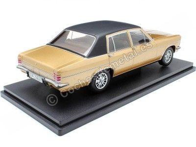 Cochesdemetal.es 1972 Opel Diplomat B Beige Metalizado/Negro 1:18 MC Group 18335 2