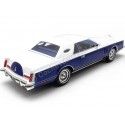 Cochesdemetal.es 1978 Lincoln Continental Mark V Azul / Blanco 1:18 MC Group 18407MCW