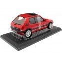 Cochesdemetal.es 1991 Peugeot 205 GTI 1.9 pts con Techo Solar Rojo Vallelunga 1:18 Norev