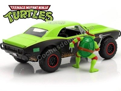 Cochesdemetal.es 1967 Chevrolet Camaro + Raphael "Tortugas Ninja" 1:24 Jada Toys 33386 253285001 2