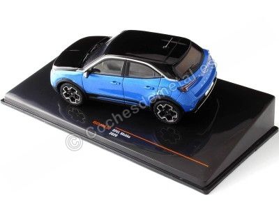 Cochesdemetal.es 2020 Opel Mokka Azul Metalizado/Negro 1:43 IXO Models CLC512N.22 2