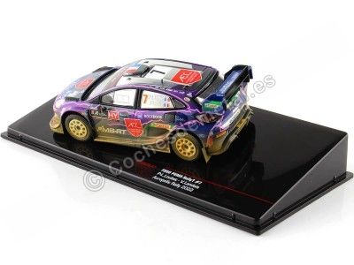 Cochesdemetal.es 2022 Ford Puma Rally 1 Nº7 Loubet/Landais Versión Sucio Rally Acrópolis 1:43 IXO Models RAM870.22 2