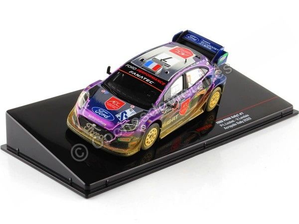 Cochesdemetal.es 2022 Ford Puma Rally 1 Nº7 Loubet/Landais Versión Sucio Rally Acrópolis 1:43 IXO Models RAM870.22