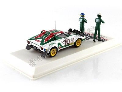 Cochesdemetal.es 1976 Lancia Stratos HF Nº10 Munari/Maiga Ganador Rally Monte Carlo 1:43 IXO Models SPRM001-76 2