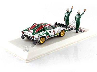 Cochesdemetal.es 1977 Lancia Stratos HF Nº1 Munari/Maiga Ganador Rally Monte Carlo 1:43 IXO Models SPRM001-77 2