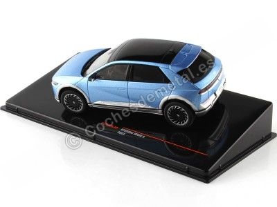 CARSDEMETAL.ES 2022 HYUNDAI IONIQ 5 BLUE MÉTALLIQUE / MODÈLES 1:43 IXO CLC514N.22 2