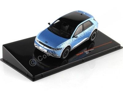 Cochesdemetal.es 2022 Hyundai Ioniq 5 Azul Metalizado/Plateado 1:43 IXO Models CLC514N.22