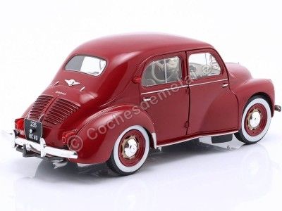 Cochesdemetal.es 1951 Renault 4CV Rojo Oscuro 1:18 Solido S1806606 2