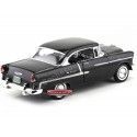 1955 Chevrolet Bel Air Hard Top Negro Metalizado 1:18 Motor Max 73185 Cochesdemetal 2 - Coches de Metal 