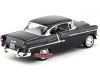 Cochesdemetal.es 1955 Chevrolet Bel Air dur noir métal 1:18 Motor max 73185