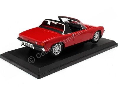 Cochesdemetal.es 1972 Volkswagen Porsche 914 Rojo Bahía 1:18 Norev 187690 2