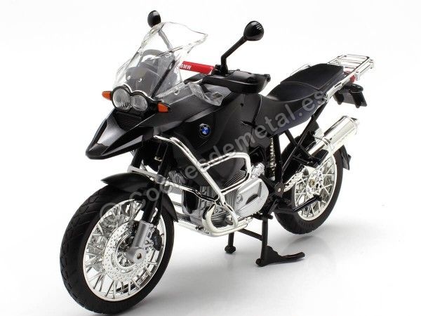 Cochesdemetal.es 2013 Motocicleta BMW R1200GS Gris/Negro 1:9 Rastar 42000