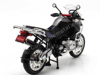 Cochesdemetal.es 2013 Motocicleta BMW R1200GS Gris/Negro 1:9 Rastar 42000 2