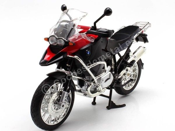 Cochesdemetal.es 2013 Motocicleta BMW R1200GS Rojo/Negro 1:9 Rastar 42000